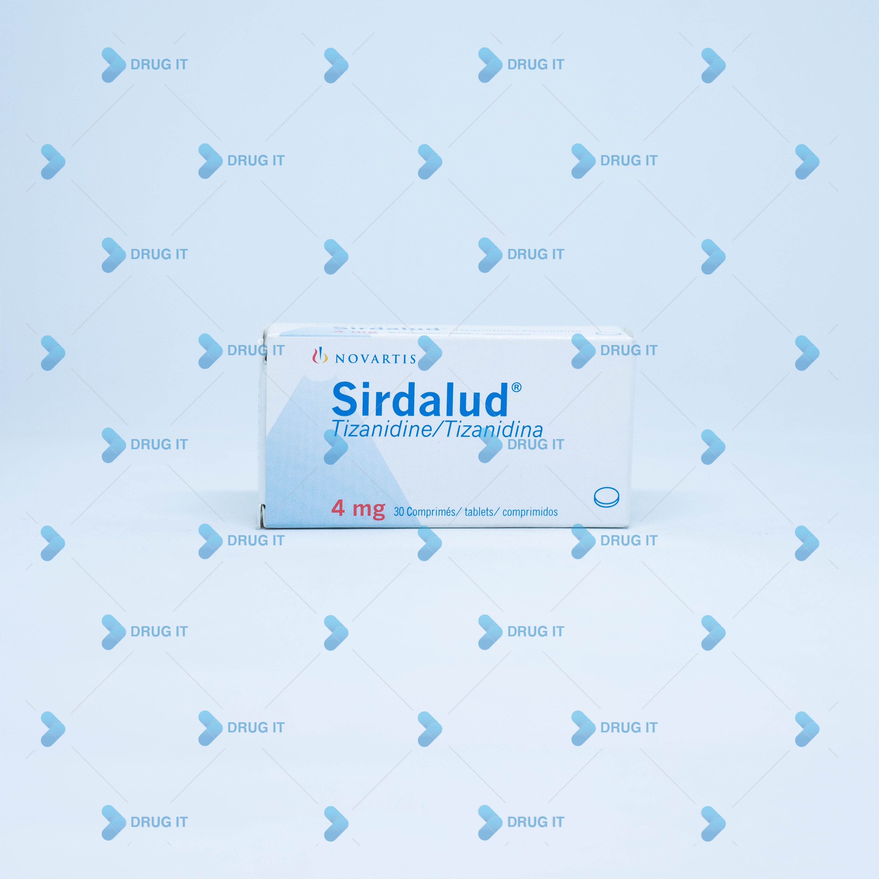 Sirdalud 4mg Tablet (30 Tablets)